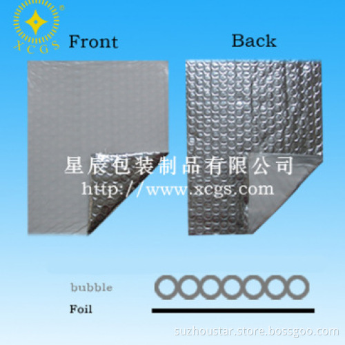 silver foil bubble wrap insulation